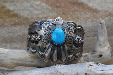 Turquoise Thunderbird Bracelet