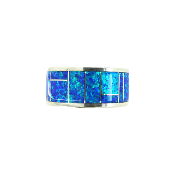 Blue Opal Water Ring