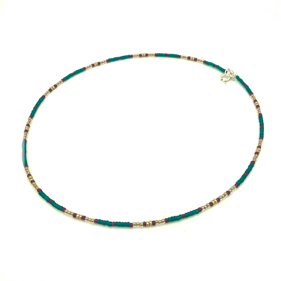Teal Pine Necklace