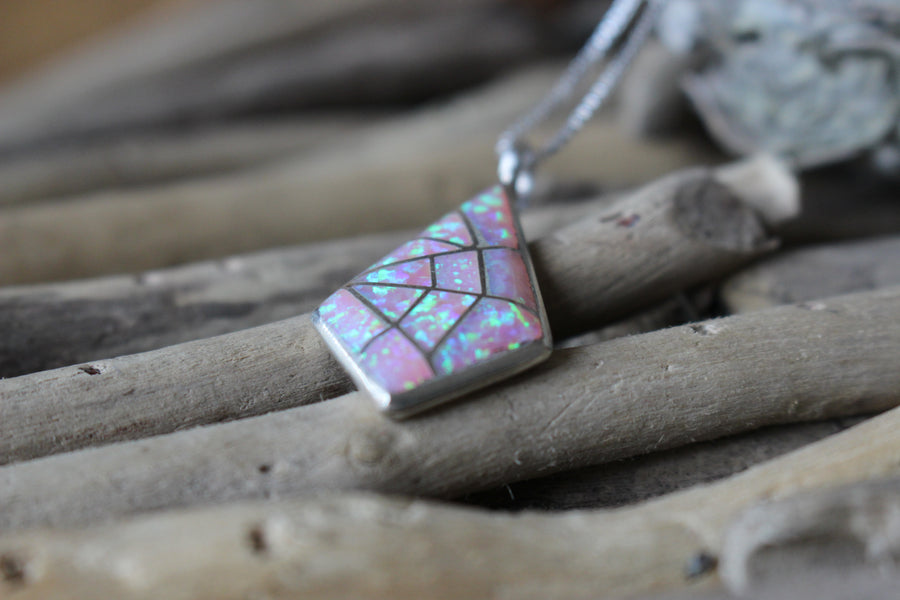 Pink Opal Sky Necklace