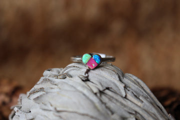 Heart Opal Ring