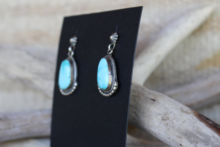 Turquoise Water Earrings