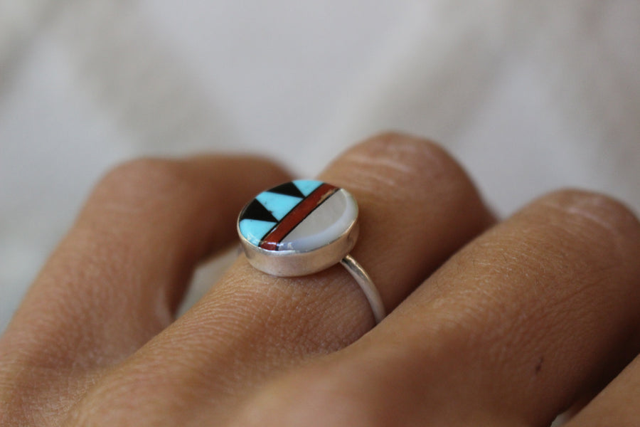 Round Inlay Ring