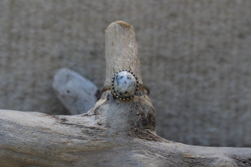 White Buffalo Dottie Ring