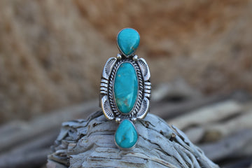 Turquoise Sage Ring