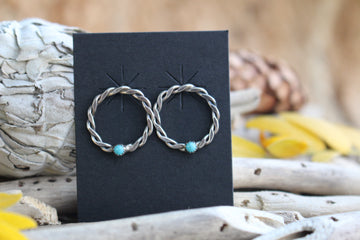 Sterling Hoop Earrings