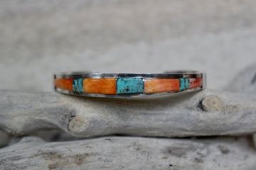 Spiny and Turquoise Bracelet