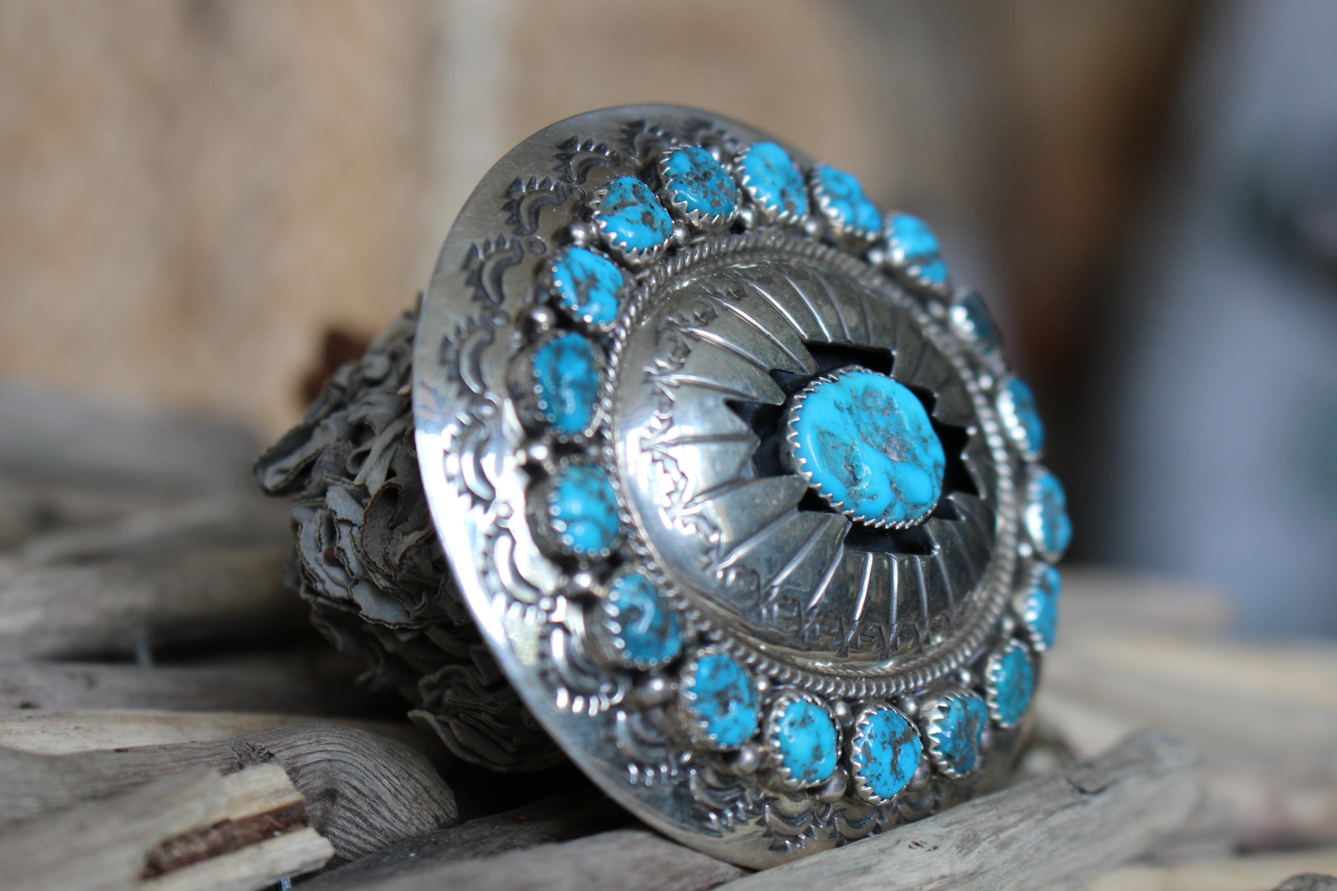 Turquoise Nugget Belt Buckle – Kotah Bear
