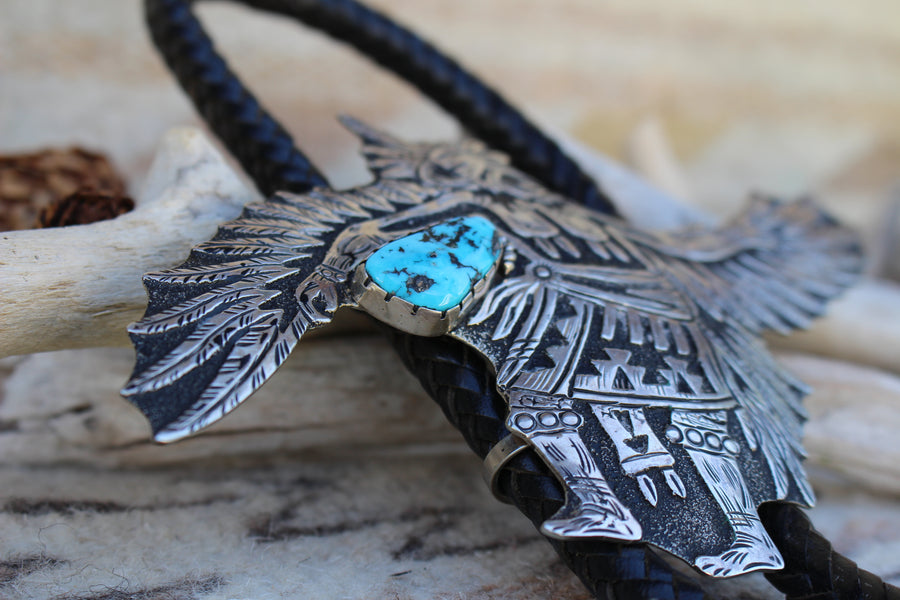 Eagle Dancer Bolo Tie