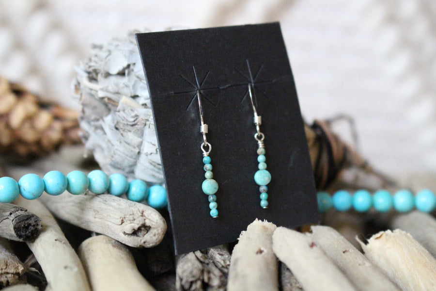 Dainty Turquoise Earrings