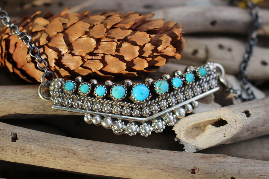 Turquoise Point Necklace