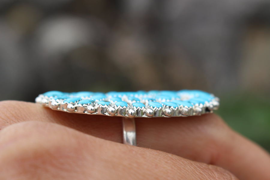 Turquoise Sunshine Ring