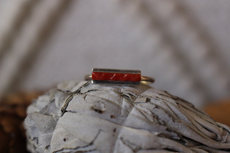 Red Bar Ring