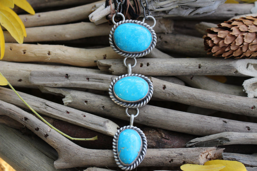 Turquoise Drop Necklace