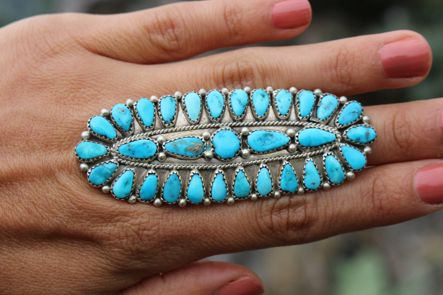 Turquoise Sage Ring