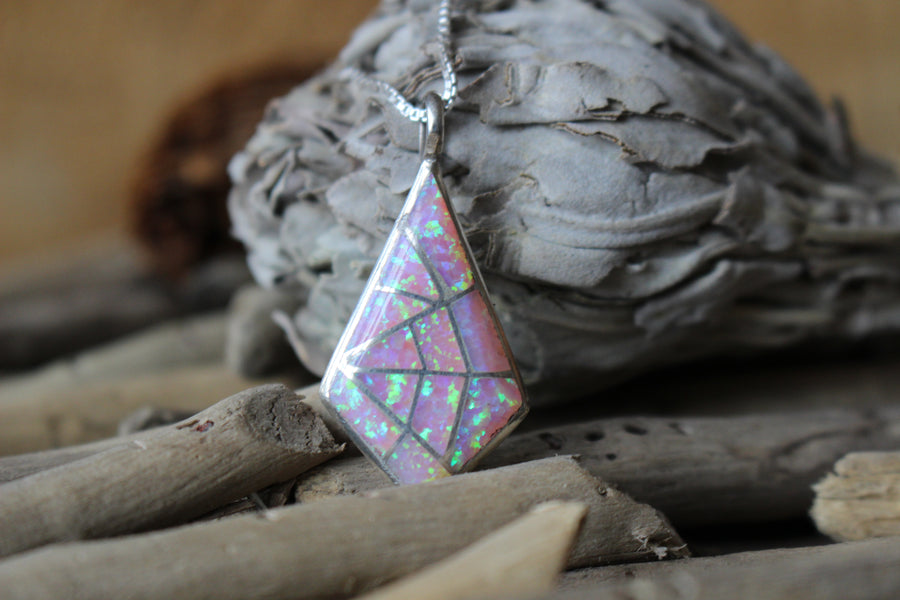 Pink Opal Sky Necklace