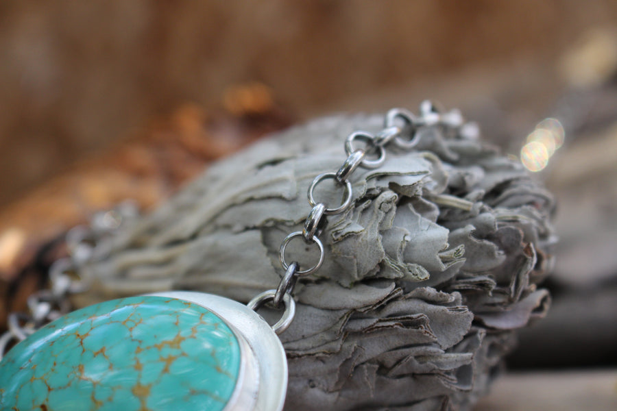 Turquoise Arches Necklace