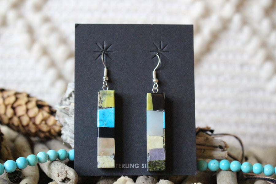 Inlay Desert Earrings