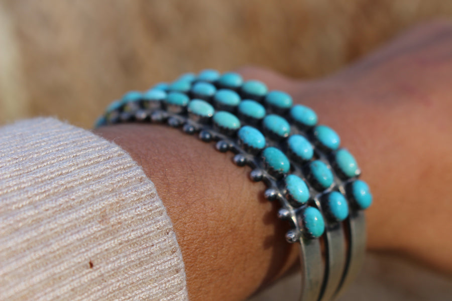 Turquoise Horse Bracelet