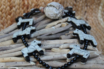 Inlay Horse Necklace