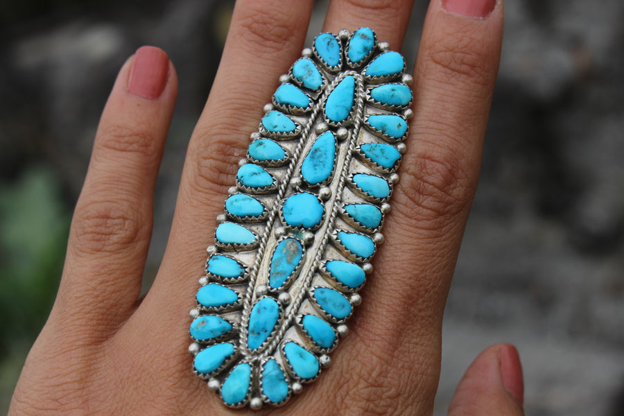 Turquoise Sage Ring