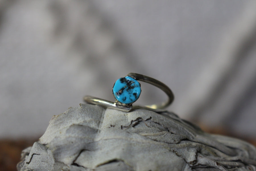 Turquoise Swirls Ring