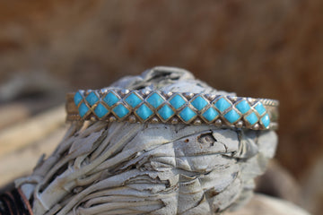 Turquoise Lightning Bracelet