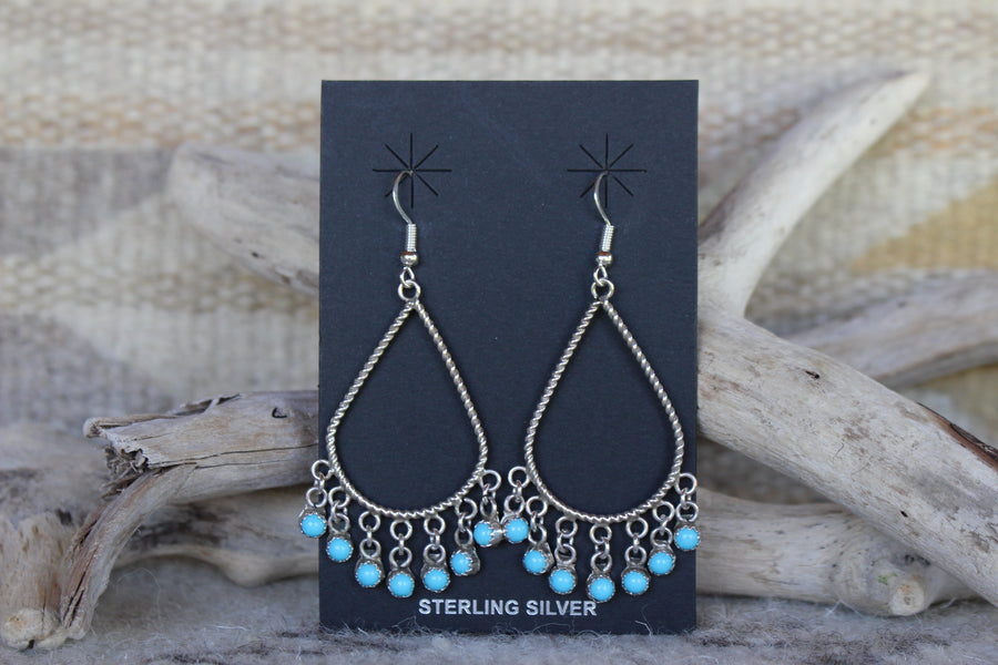 Teardrop Fringe Earrings