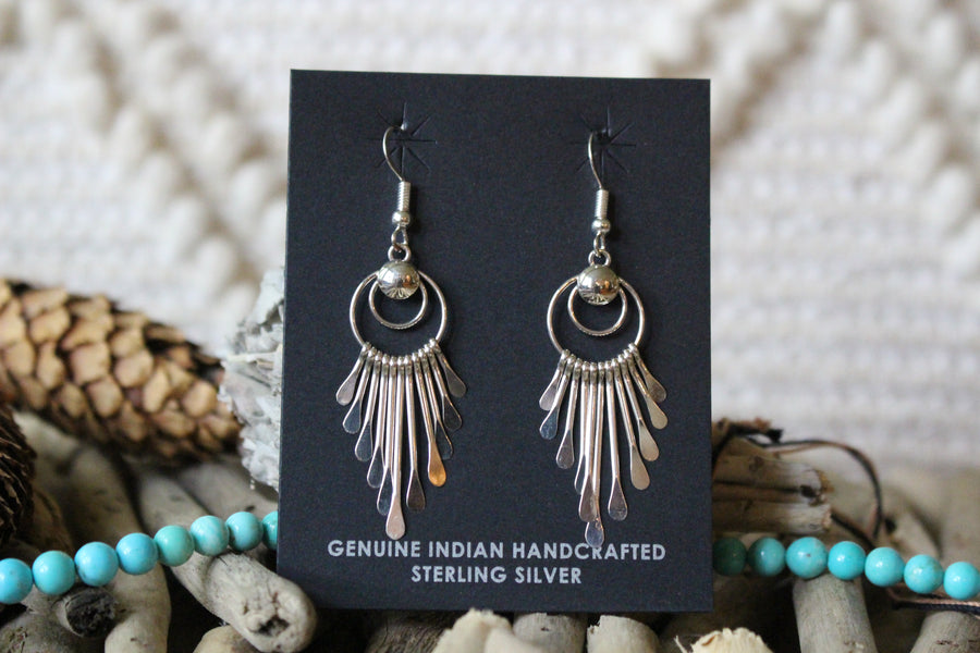 Sterling Fringe Earrings