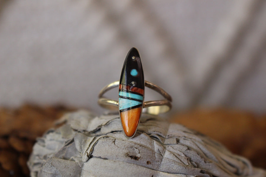 Inlay Story Ring