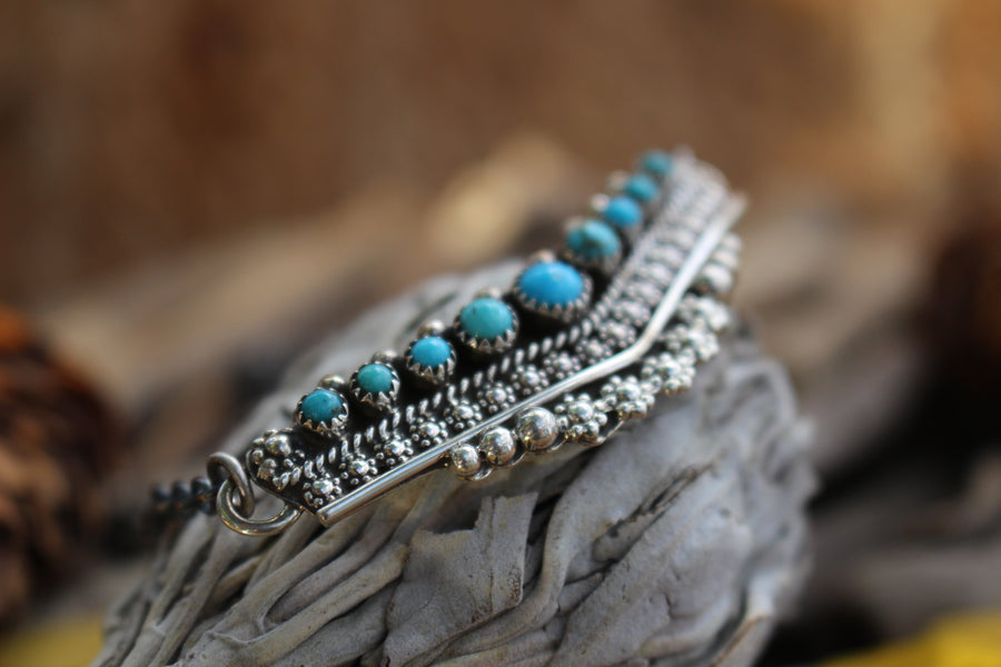 Turquoise Point Necklace