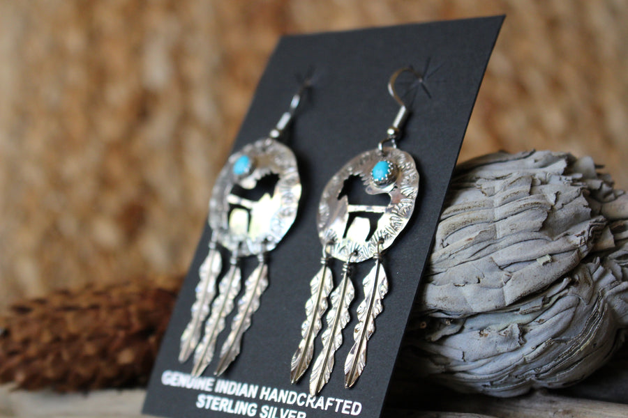 Horse Fringe Earrings