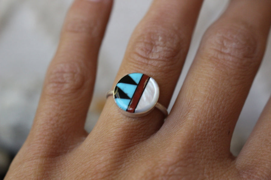 Round Inlay Ring