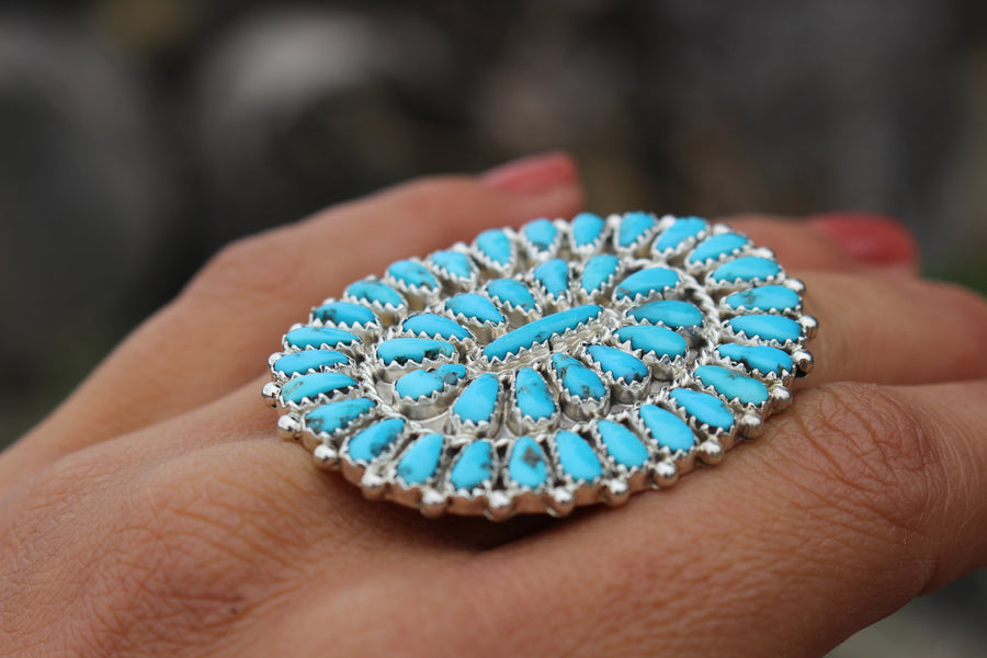 Turquoise Sunshine Ring