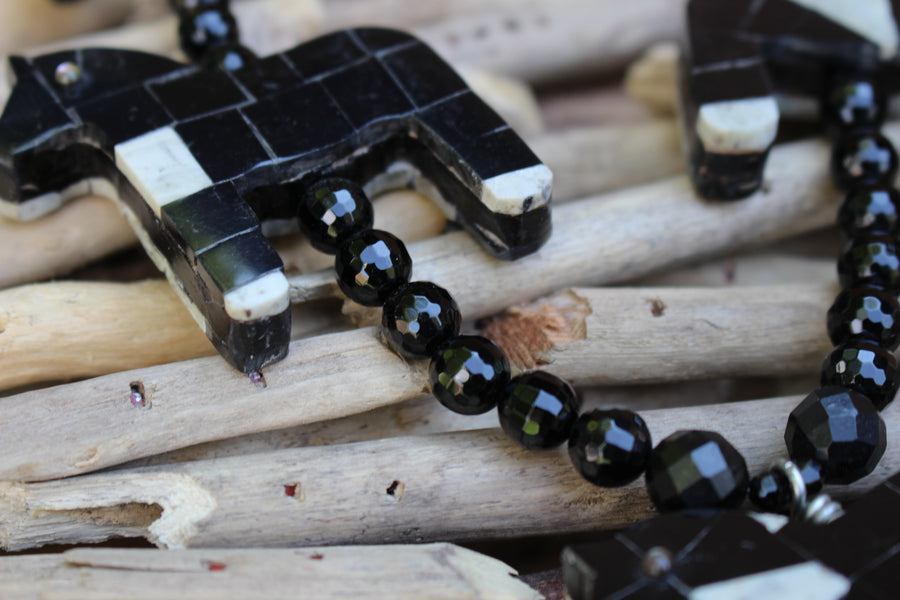 Inlay Horse Necklace