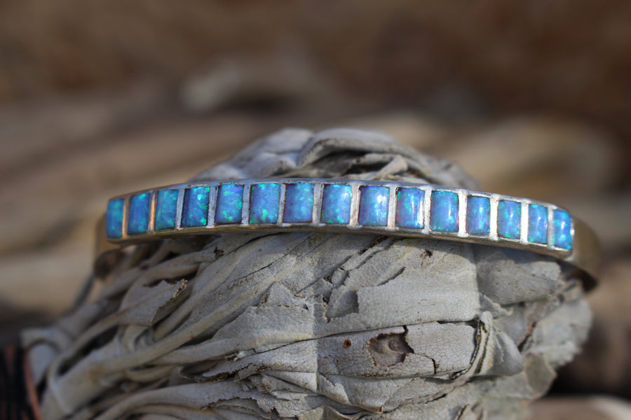 Light Blue Opal Bracelet