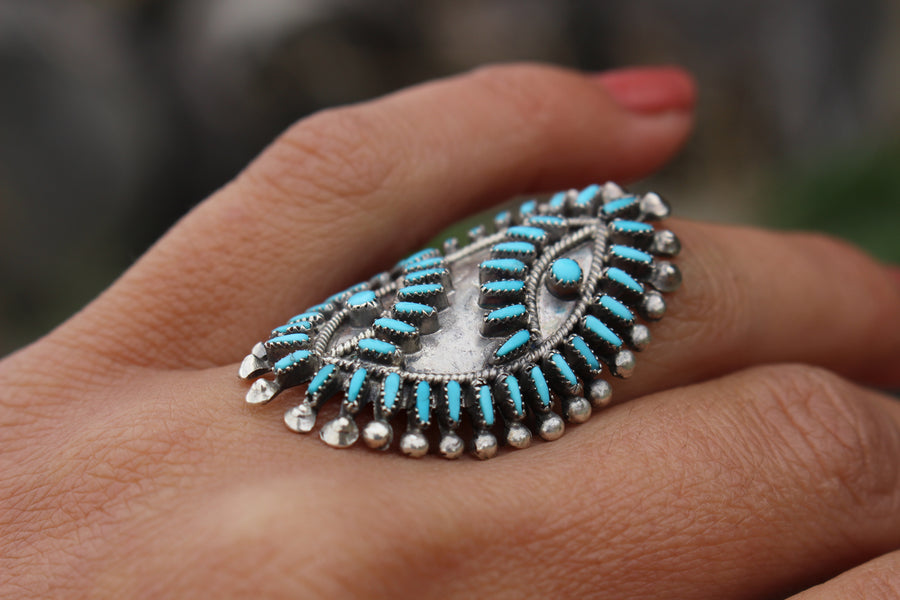 Turquoise Rise Ring