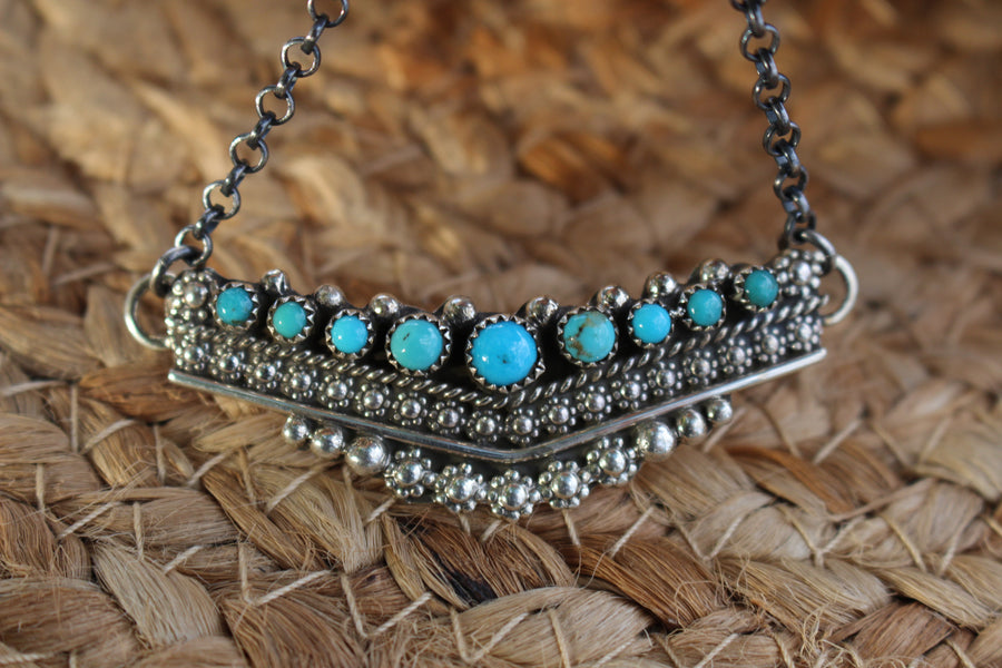 Turquoise Point Necklace