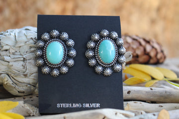 Starry Turquoise Earrings