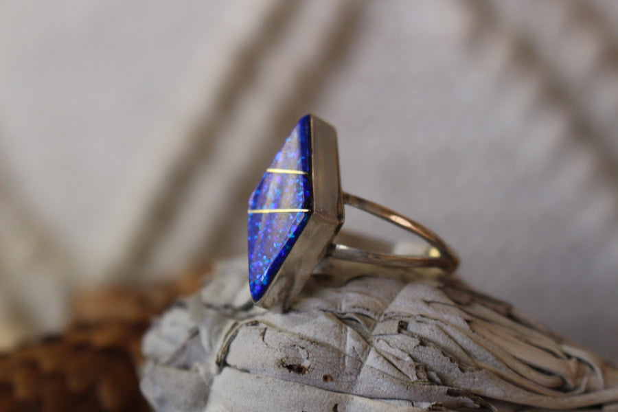 Royal Opal Point Ring