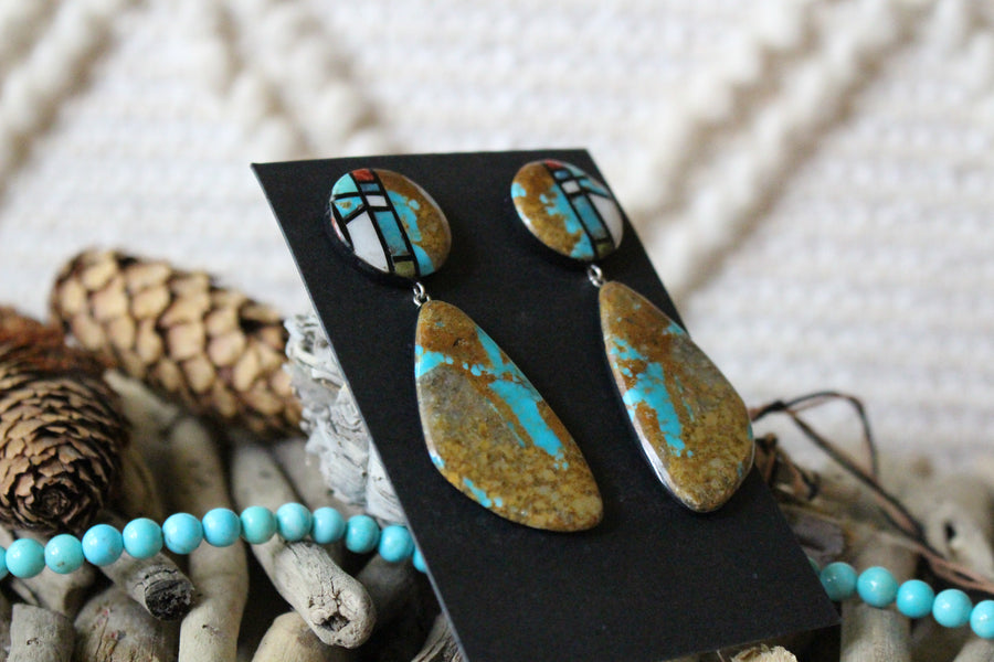 Pueblo Slab Earrings