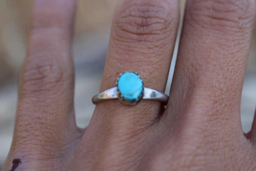 Dainty Turquoise Ring