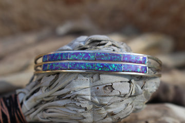 Purple Opal Bracelet