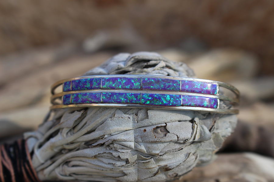 Purple Opal Bracelet