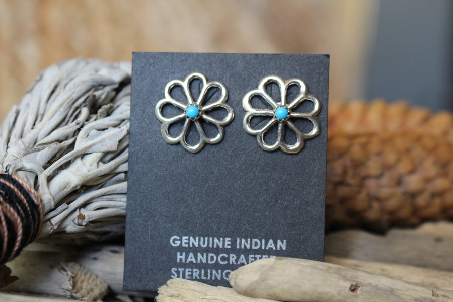 Flower Stud Earrings