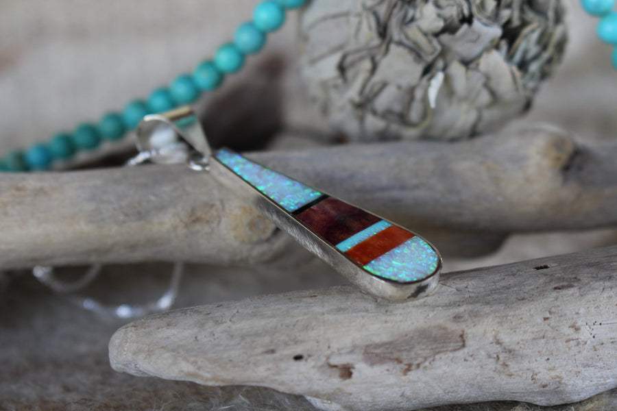 Multi Opal Necklace