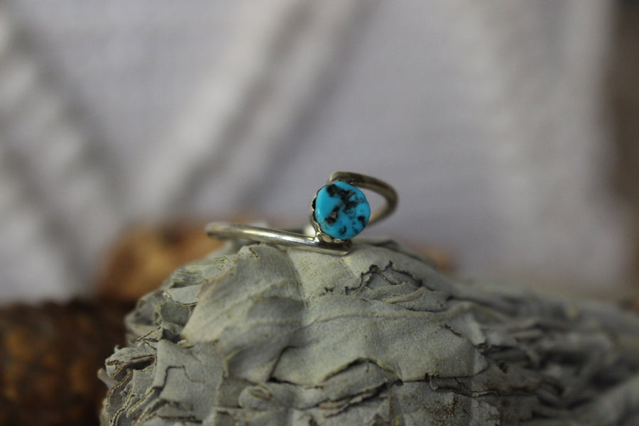 Turquoise Swirls Ring