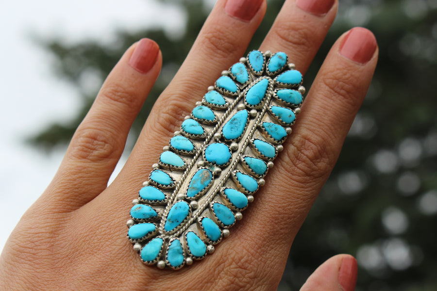 Turquoise Sage Ring