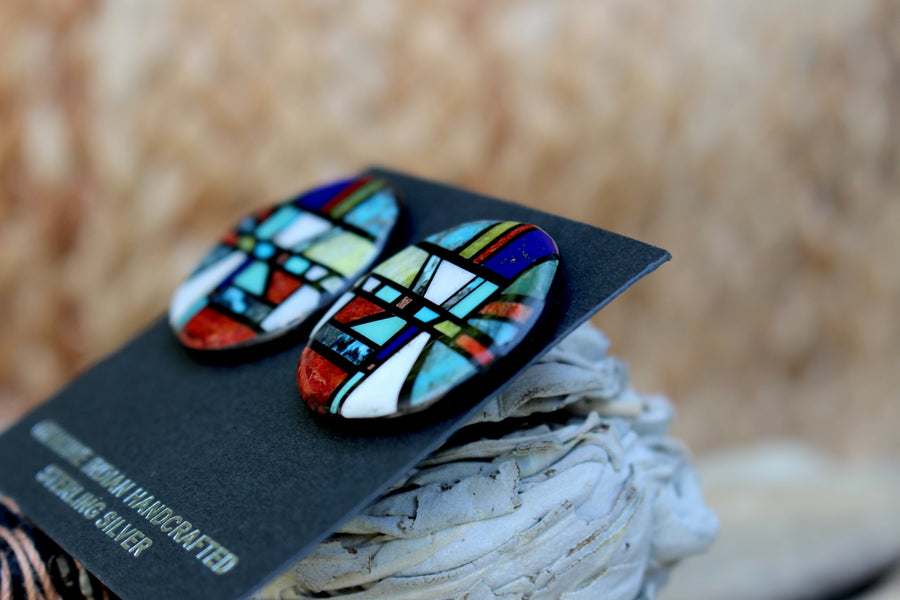 Round Mesa Pueblo Earrings