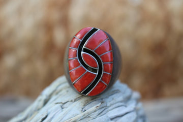Coral Night Ring